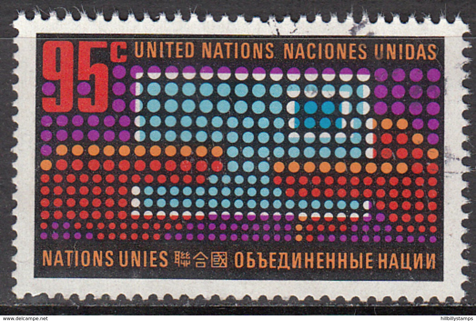 UNITED NATIONS     SCOTT NO. 226    USED    YEAR  1972 - Gebraucht