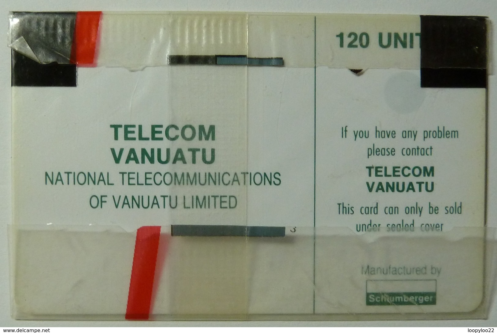 VANUATU - Chip - 1st Issue - VAN-03 - 120 Units - TVL Logo - 40727 - Mint Blister - Vanuatu