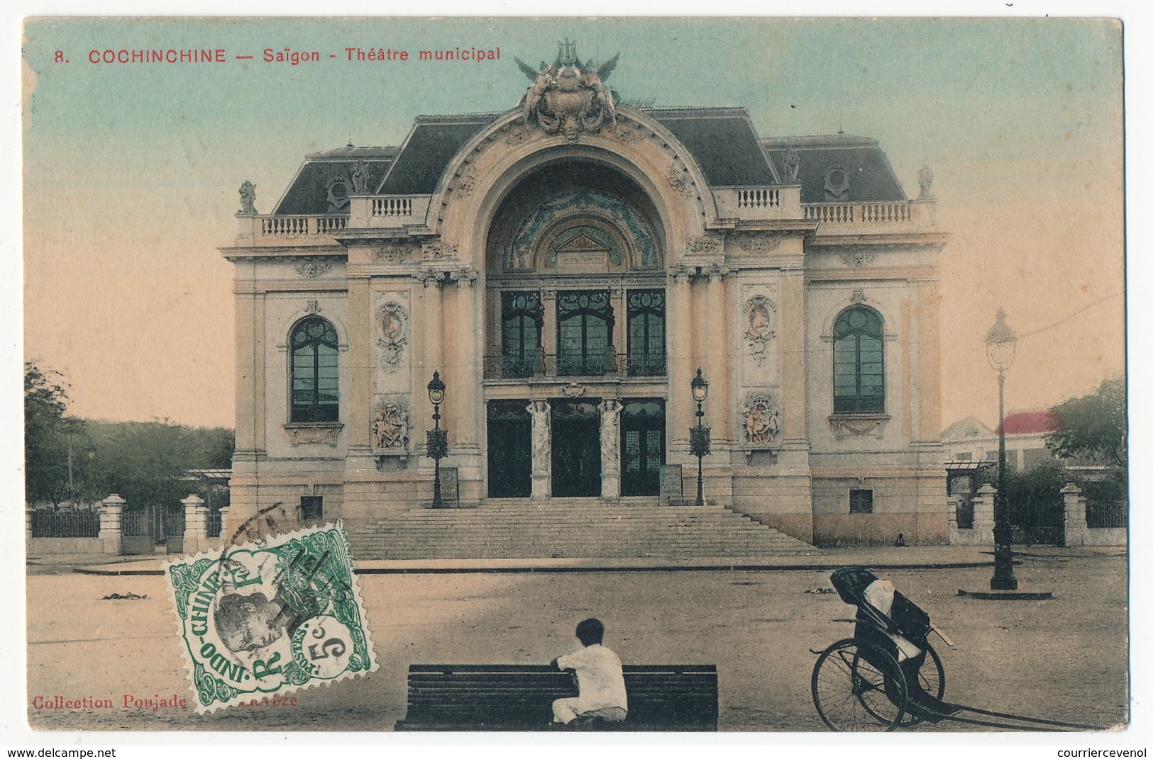 CPA - COCHINCHINE - SAIGON - Théâtre Municipal - Vietnam