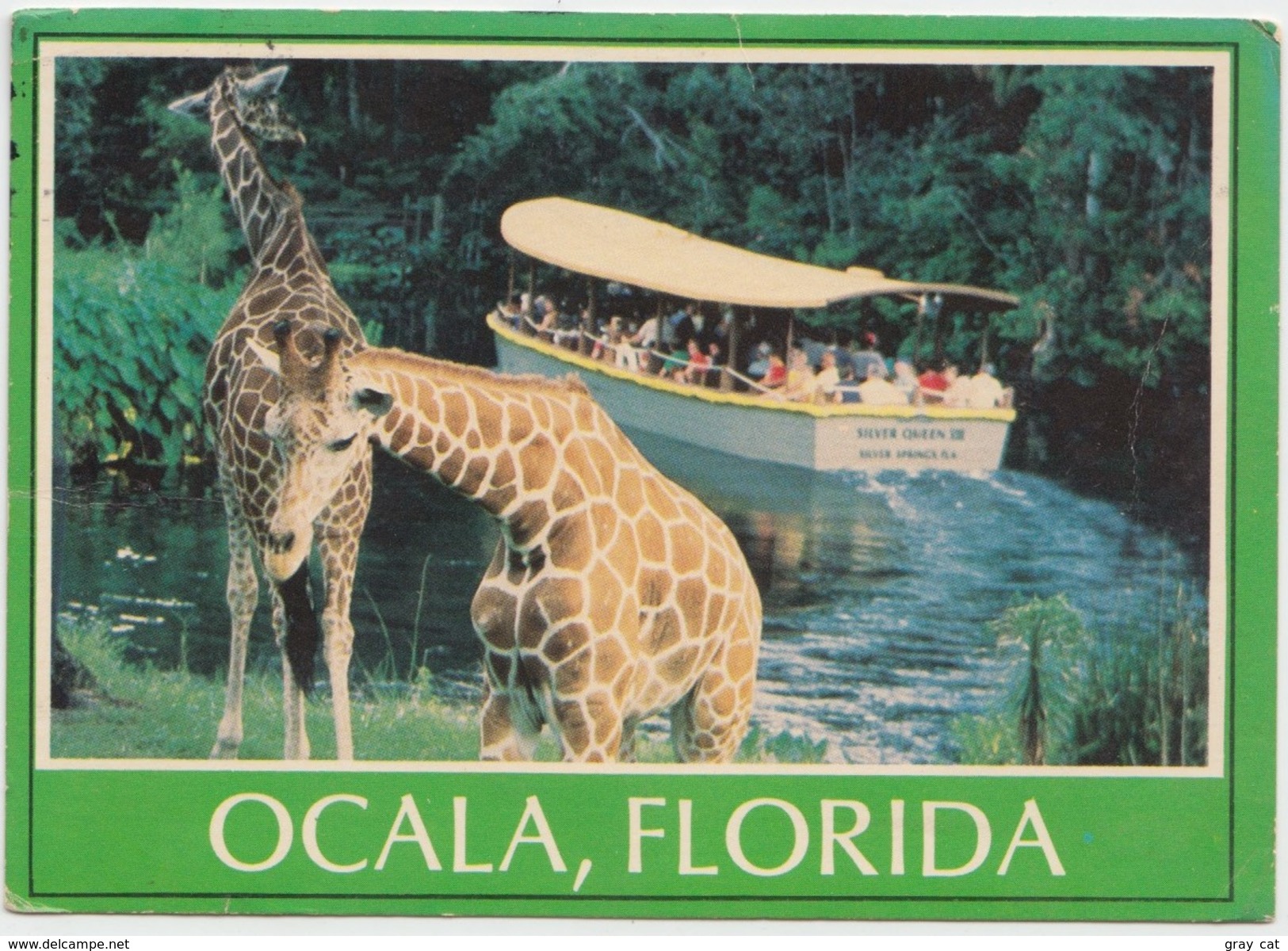 OCALA, FLORIDA, Silver Springs, Used Postcard [20699] - Silver Springs