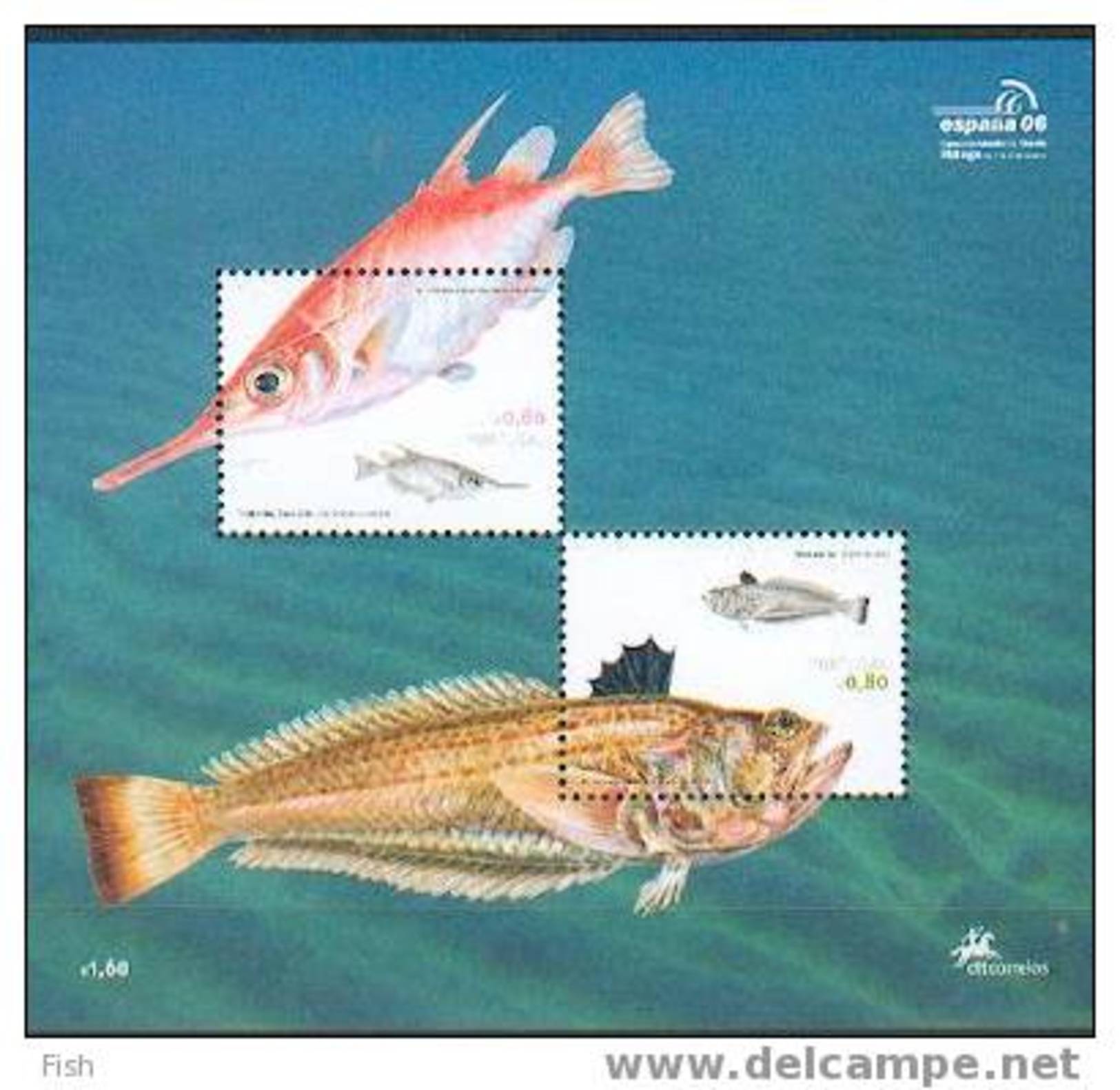 Portugal Sheet & Fishies ** (1) - Pesci