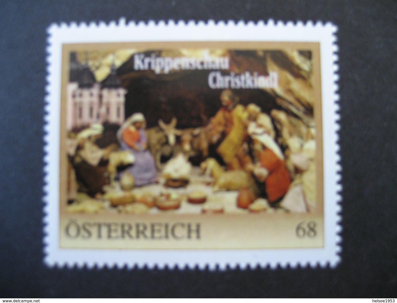 Personalisierte Marke Krippenschau Christkindl Postfrisch - Personnalized Stamps