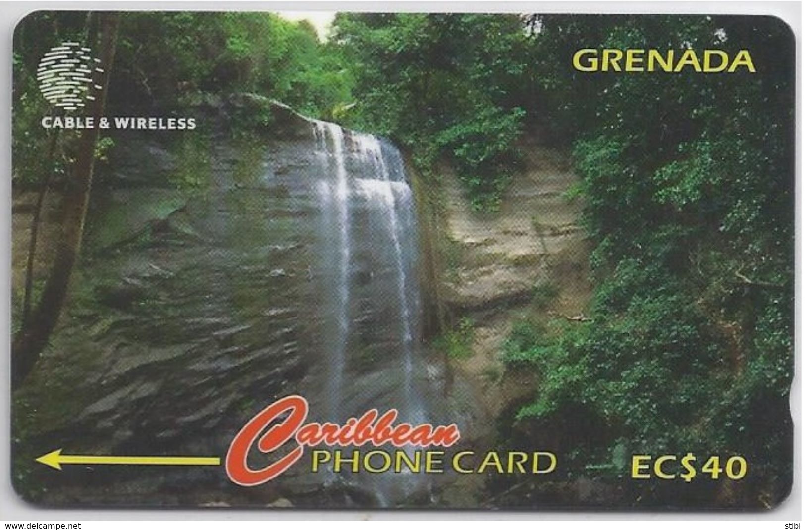 GRENADA - ROYAL MT. CARMEL WATERFALLS- 287CGRA - Grenada