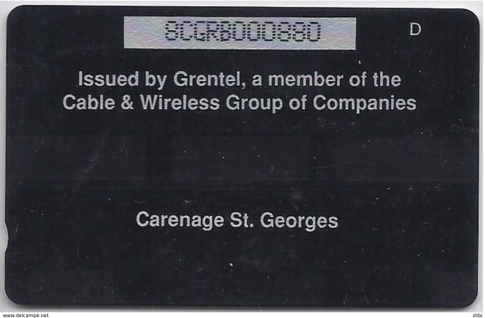 GRENADA - CARENAGE ST GEORGE'S - 8CGRB - Grenada
