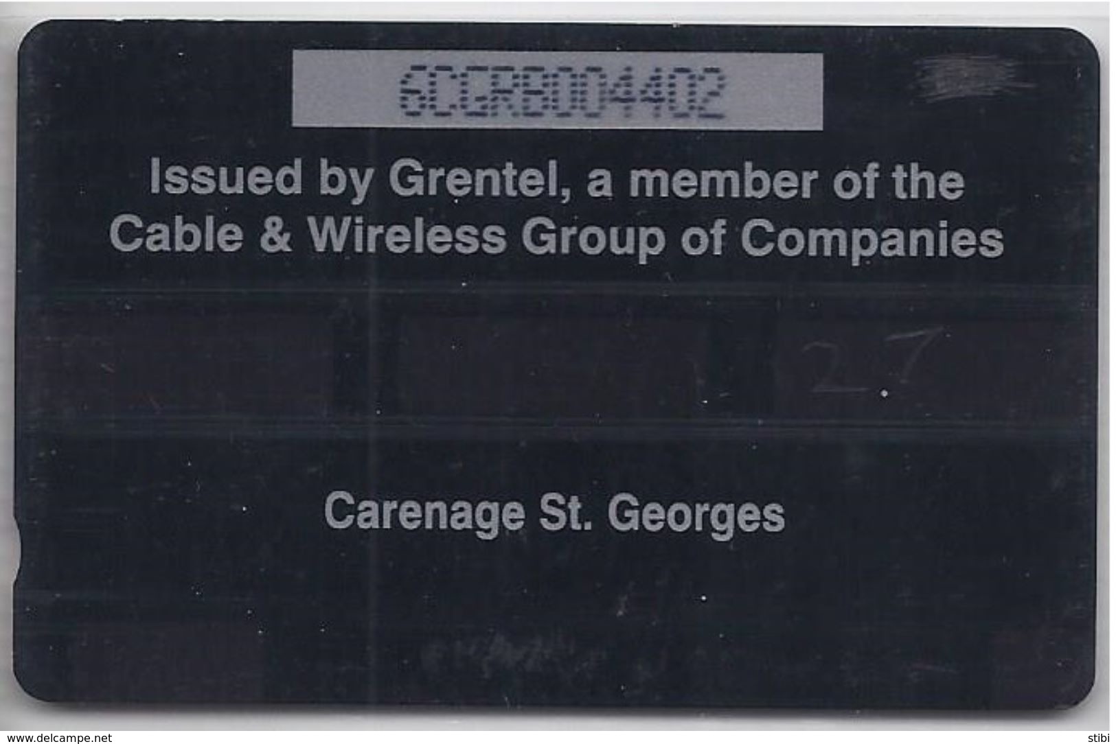 GRENADA - CARENAGE ST GEORGE'S - 6CGRB - Grenada