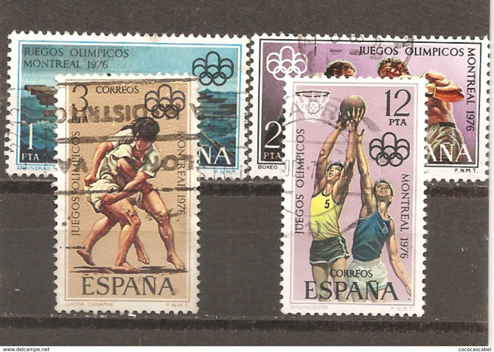 España/Spain-(usado) - Edifil  2340-43 - Yvert  1986-89 (o) - Usados