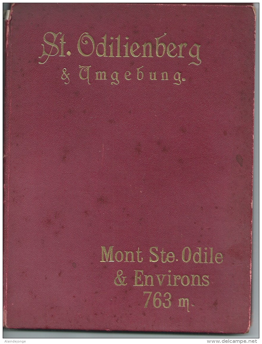 Frankrijk France St Odilienberg &amp; Umgebung - Mont Ste. Odile &amp; Environs 763 M. Carnet Avec 18 Photos - Géographie