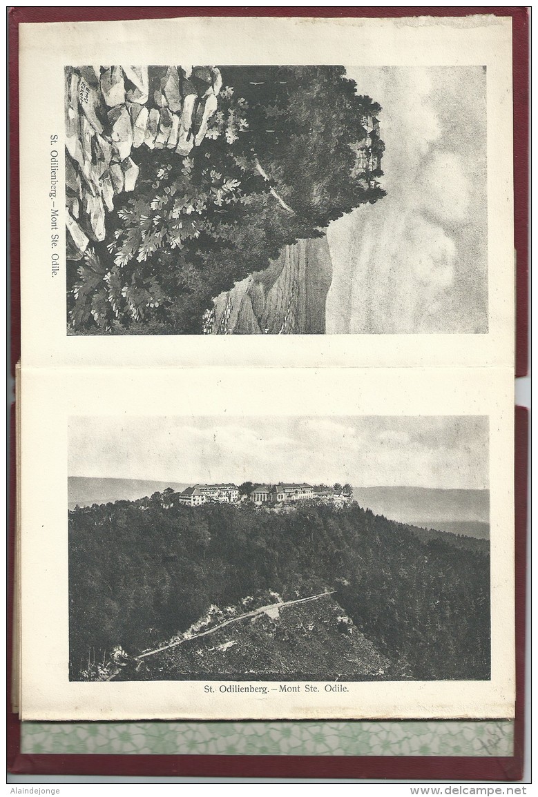 Frankrijk France St Odilienberg &amp; Umgebung - Mont Ste. Odile &amp; Environs 763 M. Carnet Avec 18 Photos - Géographie