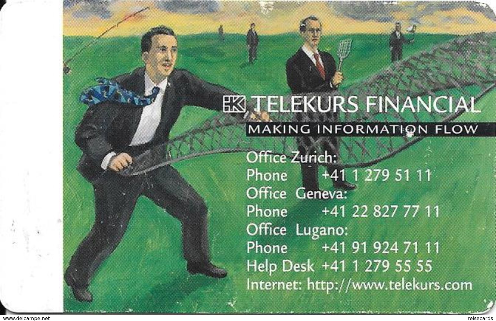 Swiss Telecom: 09/96 Telekurs Financial - Schweiz