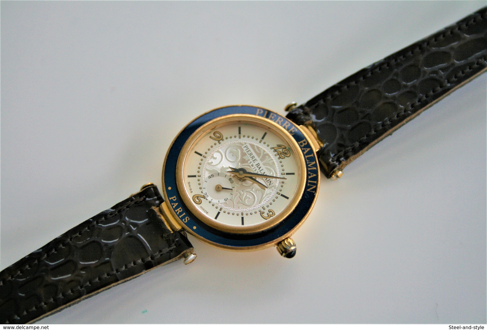 watches : PIERRE BALMAIN PARIS LADIES GOLD PLATED- original - swiss made - running - excelent condition