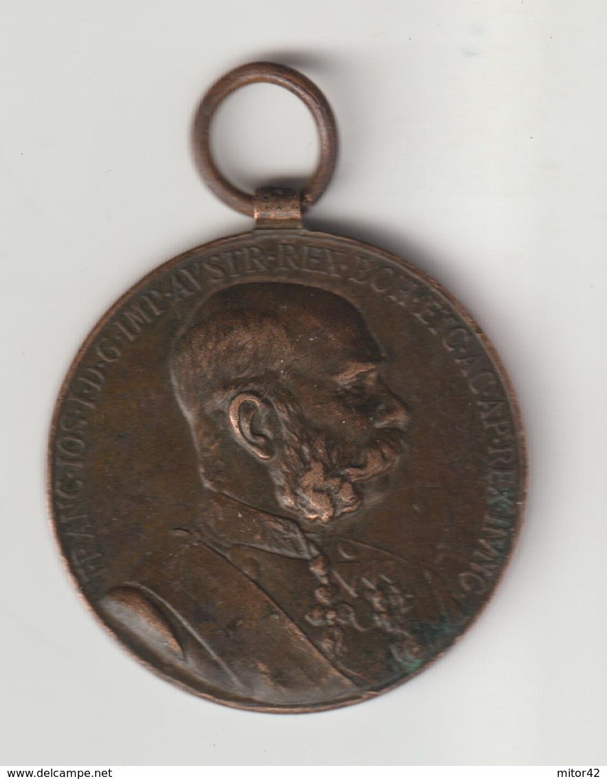 51-spille-distintivi-medaglie- Austria-medaglia Guerra 1915-18 - Autriche