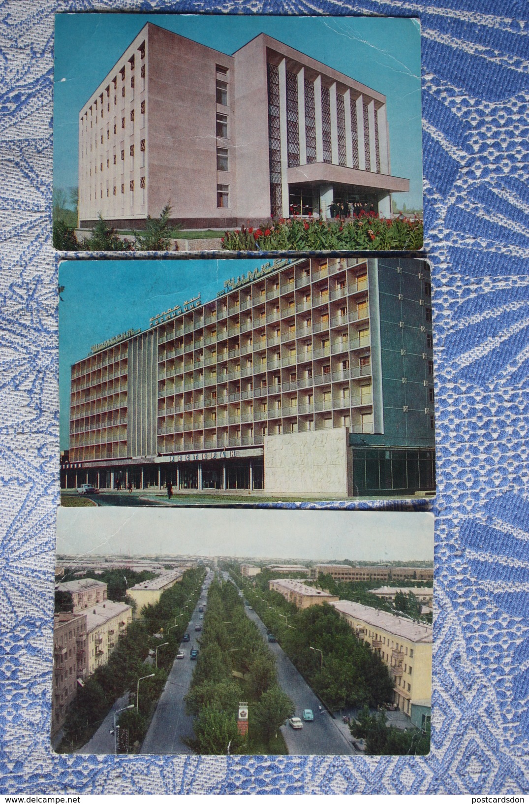 KAZAKHSTAN. CHIMKENT. 7  Postcards Lot. 1977 - Rare - Kazachstan