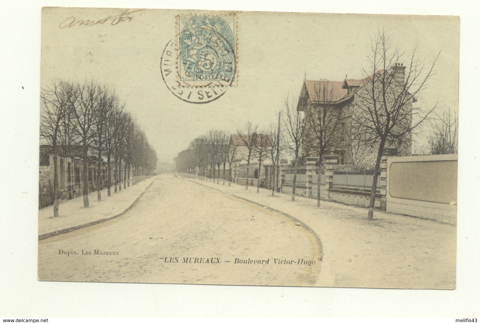 78/ CPA - Les Mureaux - Boulevard Victor Hugo - Les Mureaux