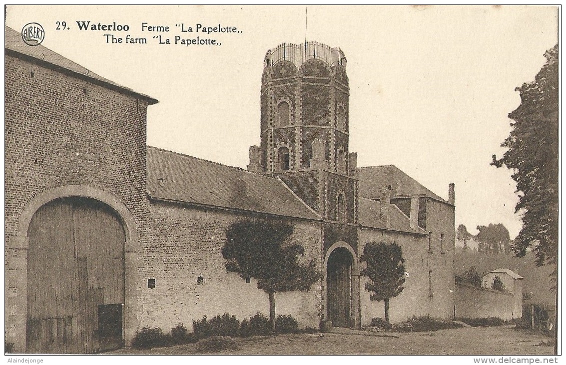 Waterloo - Ferme "La Papelotte" - The Farm "La Papelotte" - Albert 29 - Waterloo