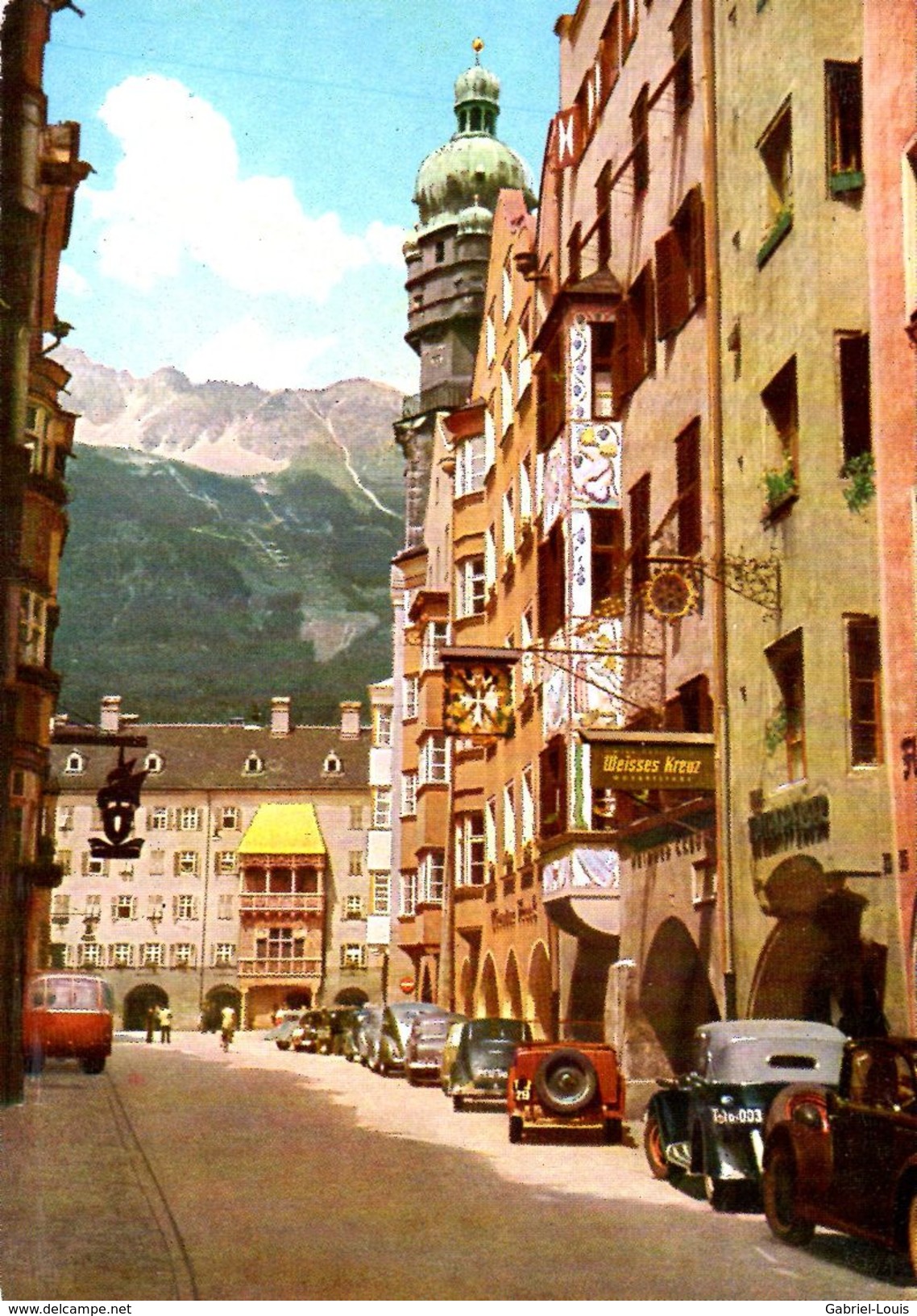 Innsbruck Herzog-Friedrich-Strasse Mit Stadtturm Und Goldenem Dachl - Innsbruck