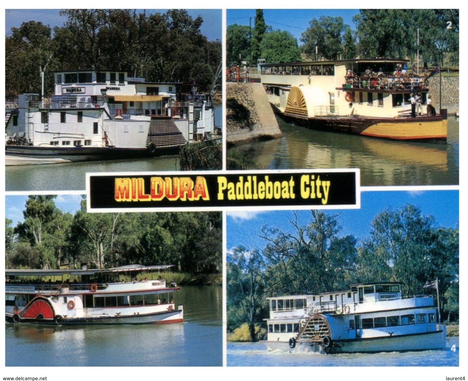 (206) Australia - VIC - Mildura Paddlebaot City - Mildura