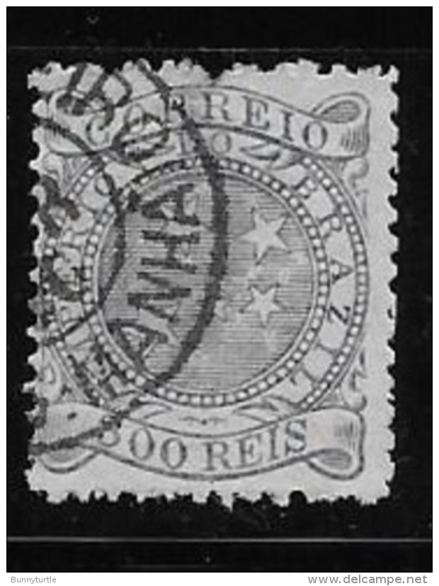 Brazil 1887 Southern Cross Used Fault - Usati