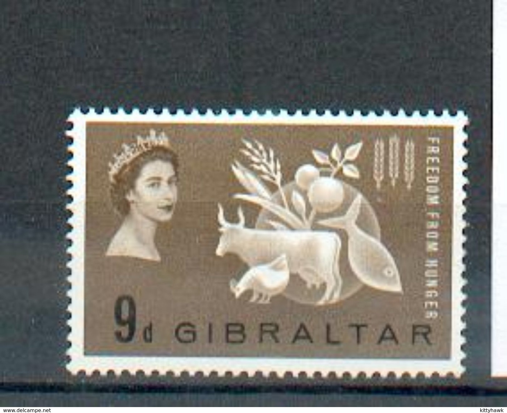 B 170 - GIBRALTAR - YT 150 * Charnière Complète - Gibilterra