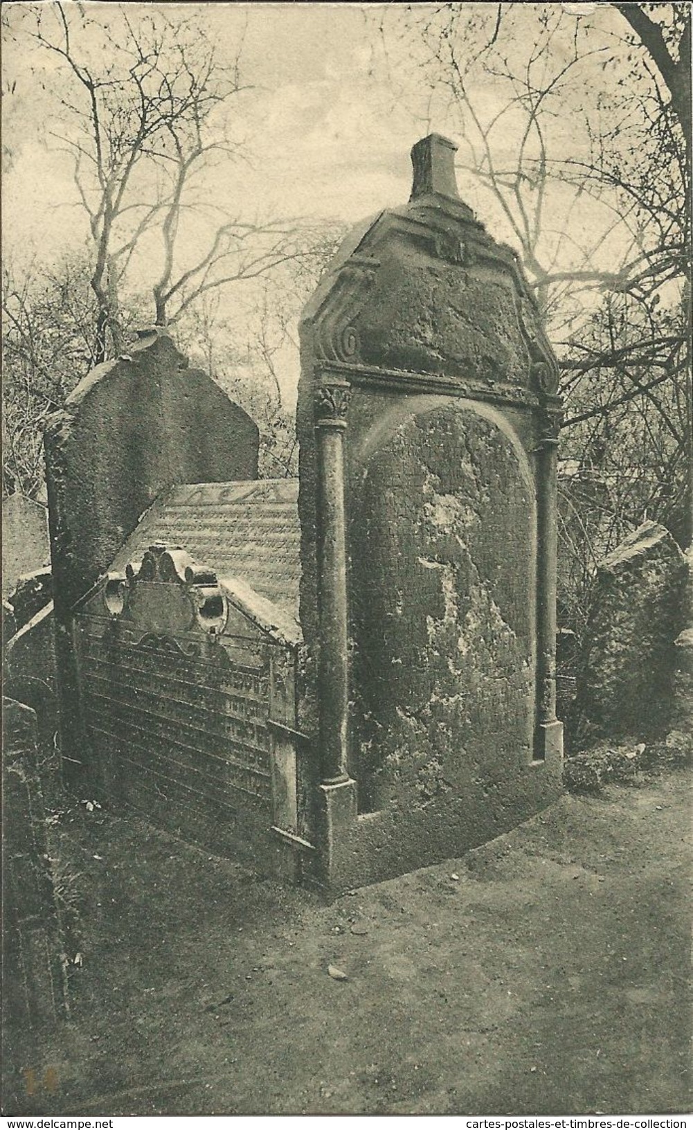 PRAGUE , Cimetière Juif , Quartier De Josefov , N° 14 - Tsjechië