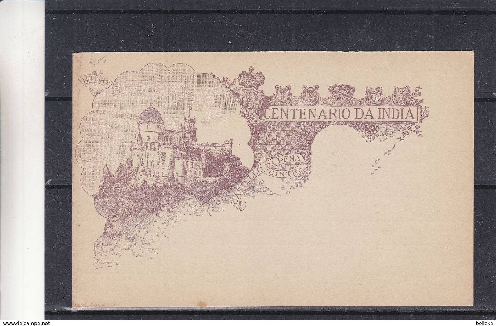 Macao - Carte Postale De 1898 ? - Entier Postaux - Centenaire De L'Inde - Covers & Documents