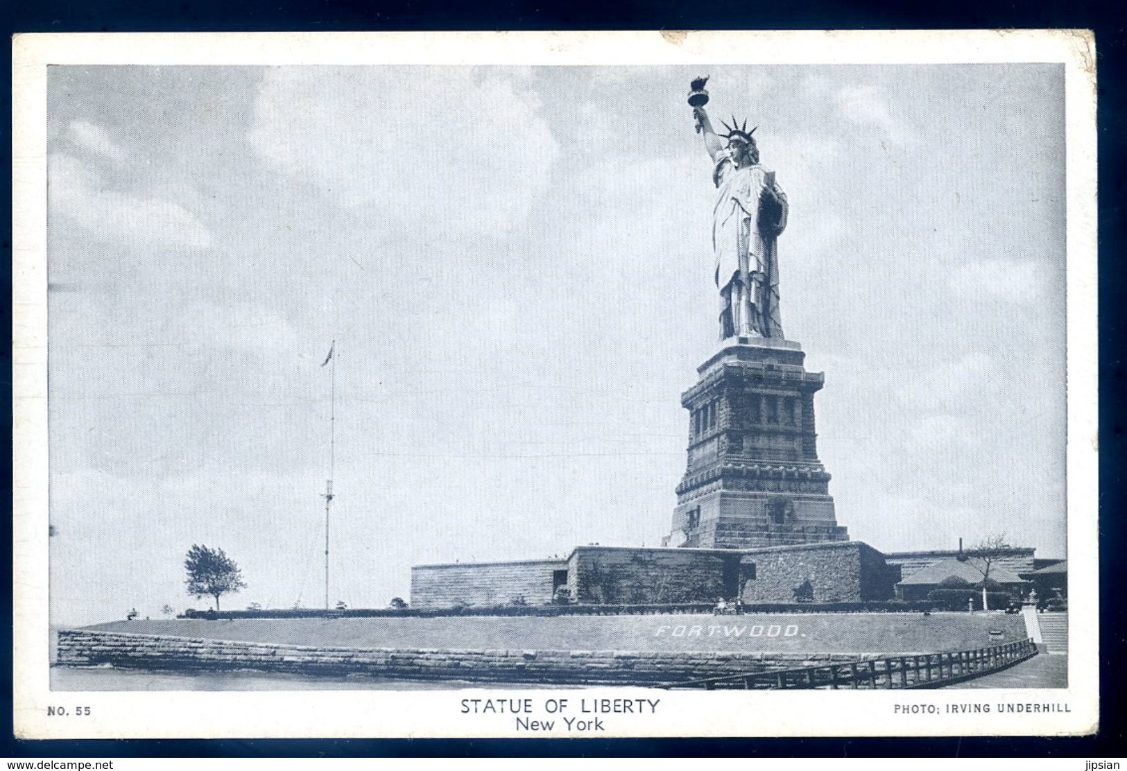 Cpa  Usa Statue Of Liberty New York   Sep17-79 - Statue De La Liberté