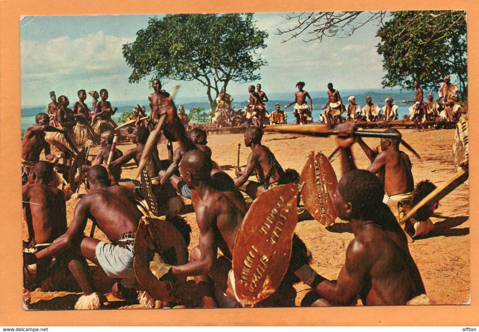 Mozambique 1965 Postcard Mailed 7 Stamps - Mozambique