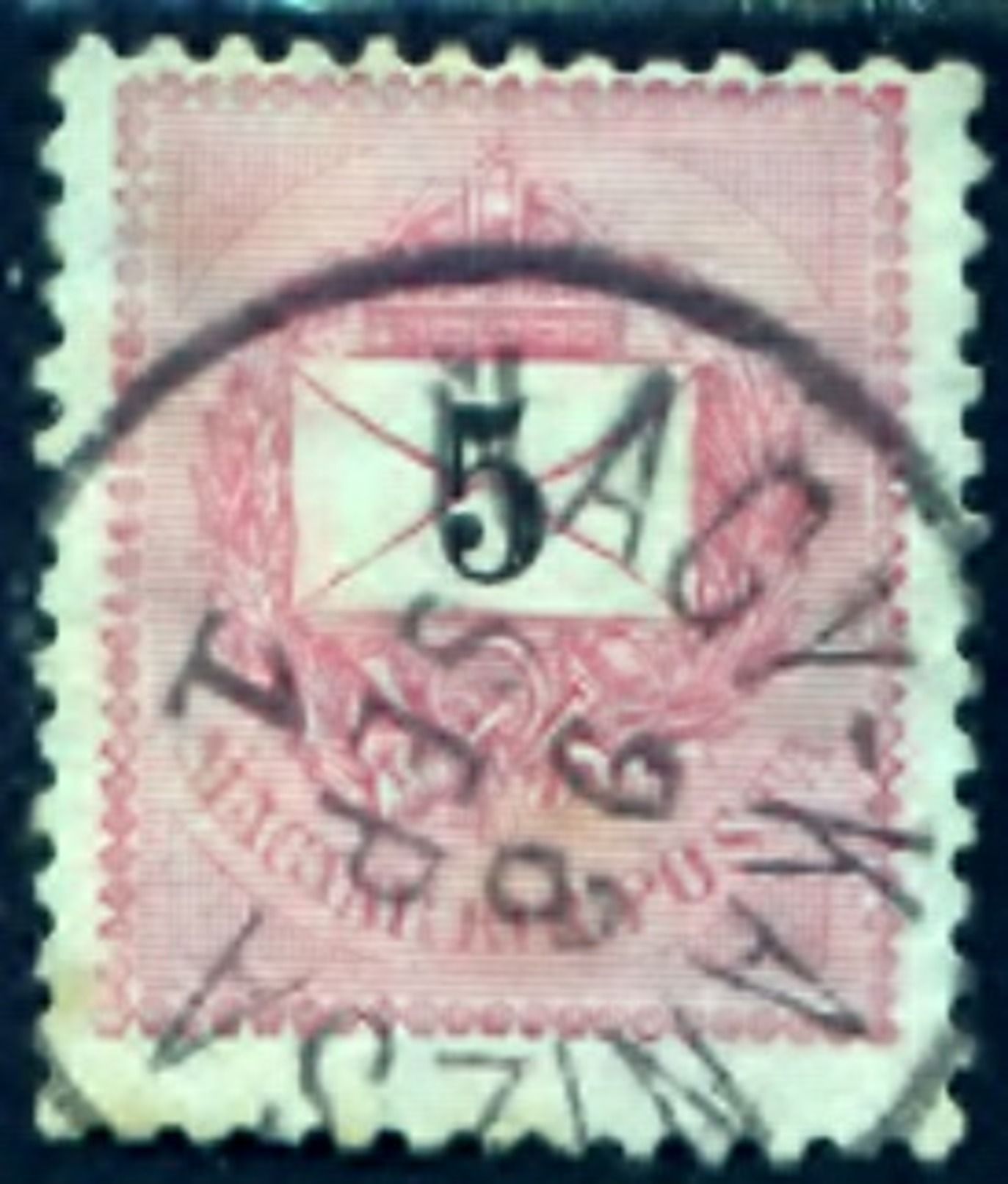 Hongarije 1888, Magyar, Hungary, Hongrie, Ungarn, 5 Kr. SG 42, YT 26a - Gebruikt
