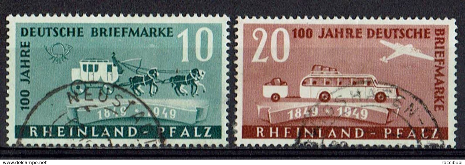 Rheinland-Pfalz 1949 // Mi. 49/50 O (013..496) - Altri & Non Classificati