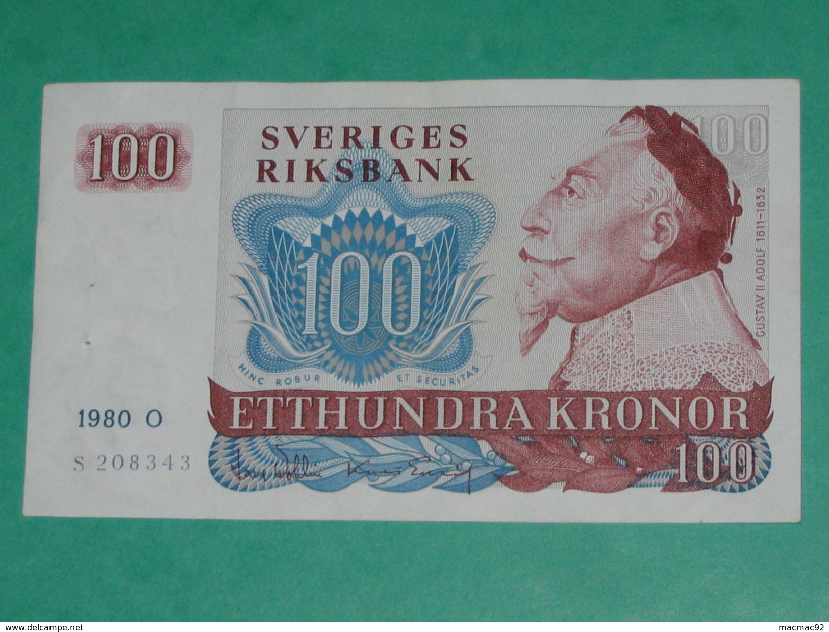 100 Etthundra Kronor 1965-1985 - Suède - Sveriges Riksbank   ****EN ACHAT IMMEDIAT **** - Suède