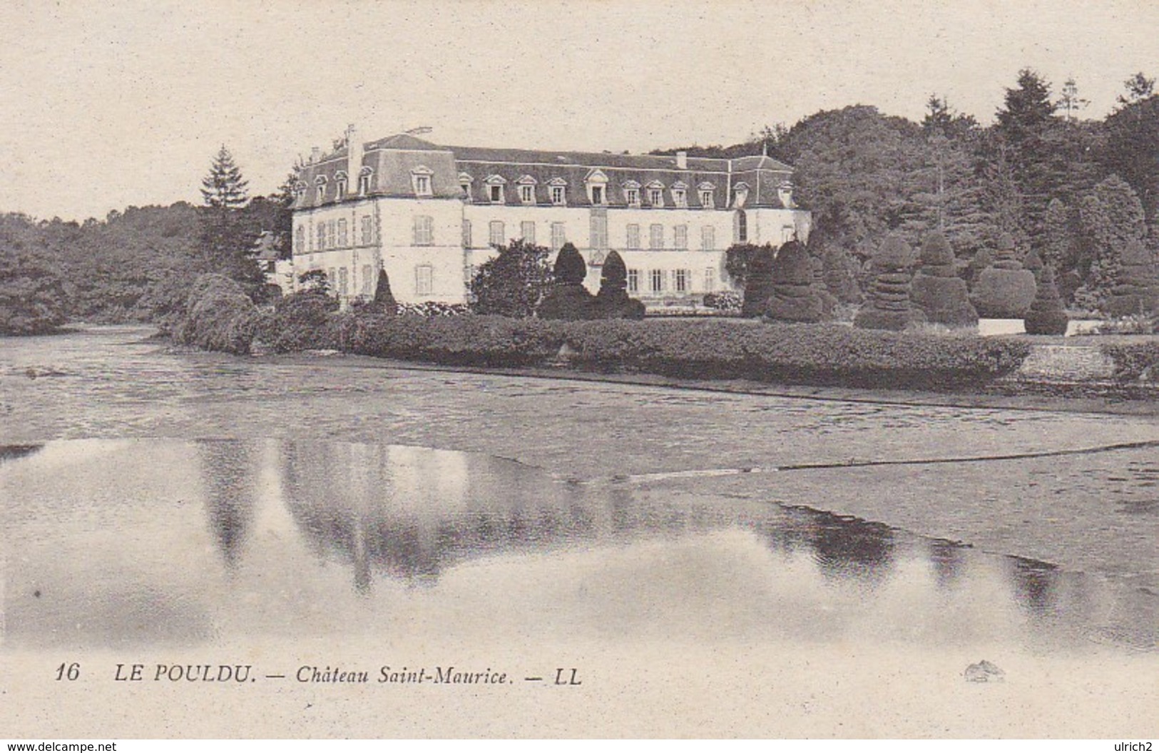 CPA Le Pouldu - Château Saint-Maurice (32142) - Clohars-Carnoët