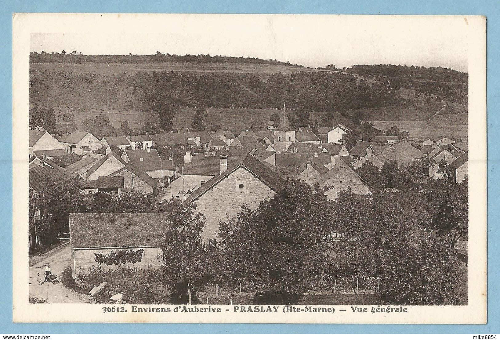 1023  CPA   Environs D'Auberive - PRASLAY  (Haute-Marne)  Vue Générale   ++++++++++ - Auberive