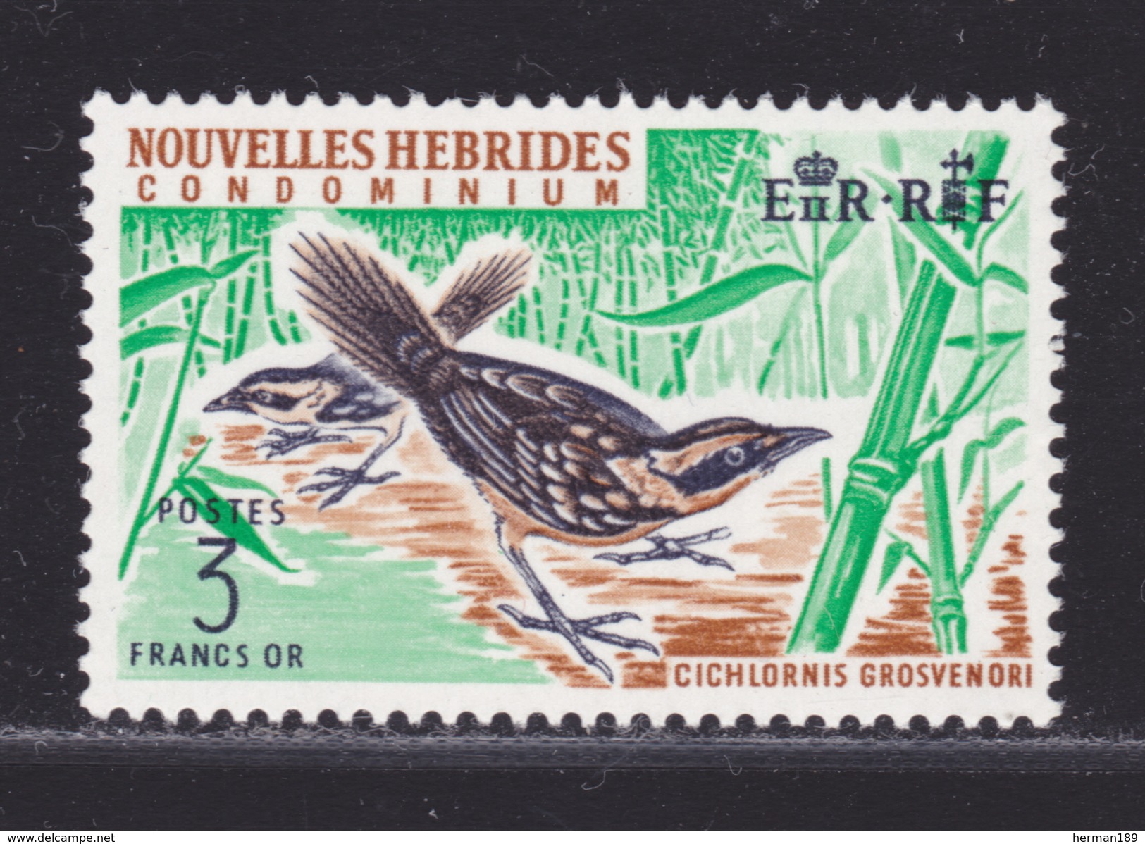 NOUVELLES-HEBRIDES N°  275 ** MNH Neuf Sans Charnière, TB (D3434) Oiseaux - 1968 - Ongebruikt