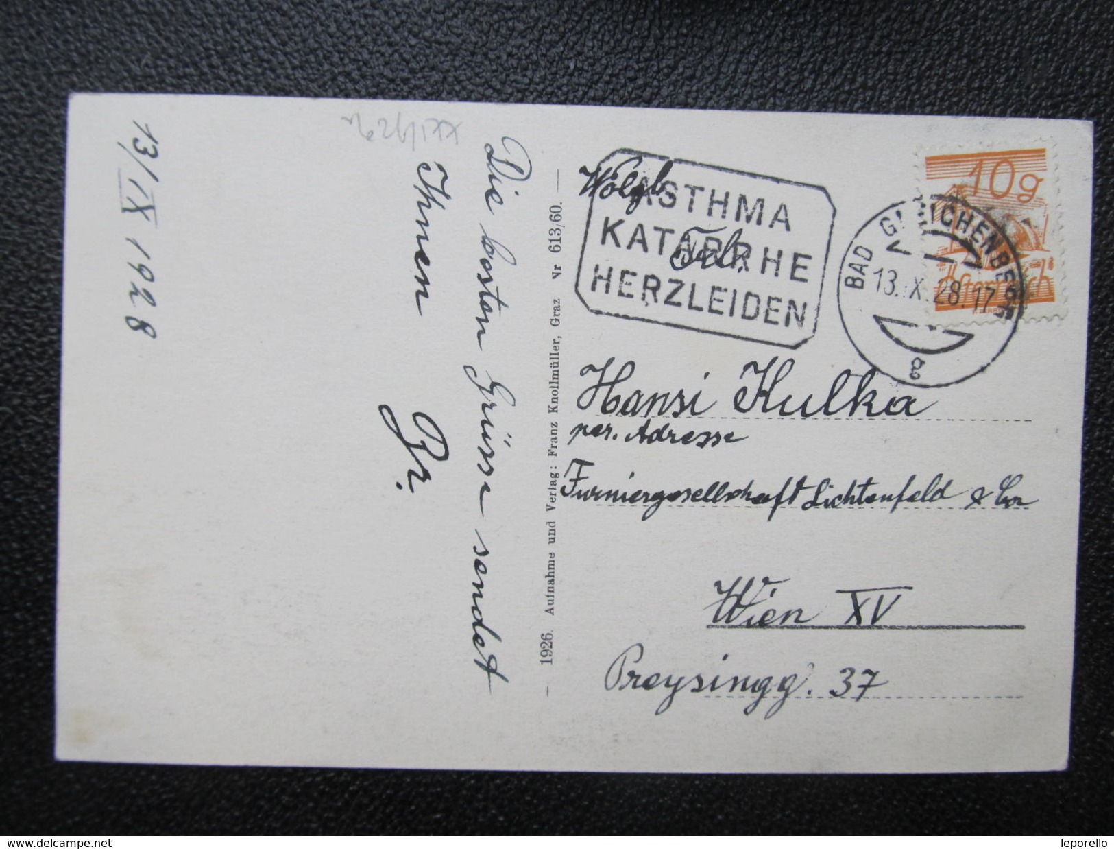 AK BAD GLEICHENBERG 1928  // D*29203 - Bad Gleichenberg