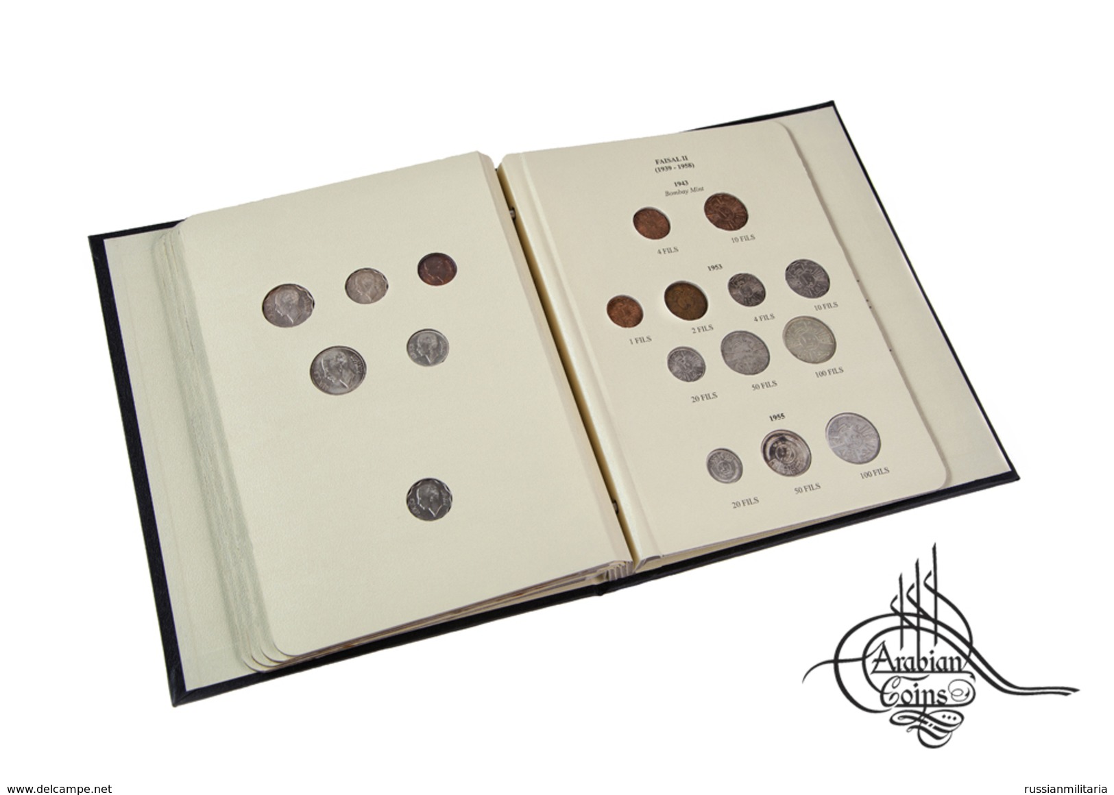 Coin Album For Iraq Kingdom Coins 1931-1955 (coins Not Included) - Irak