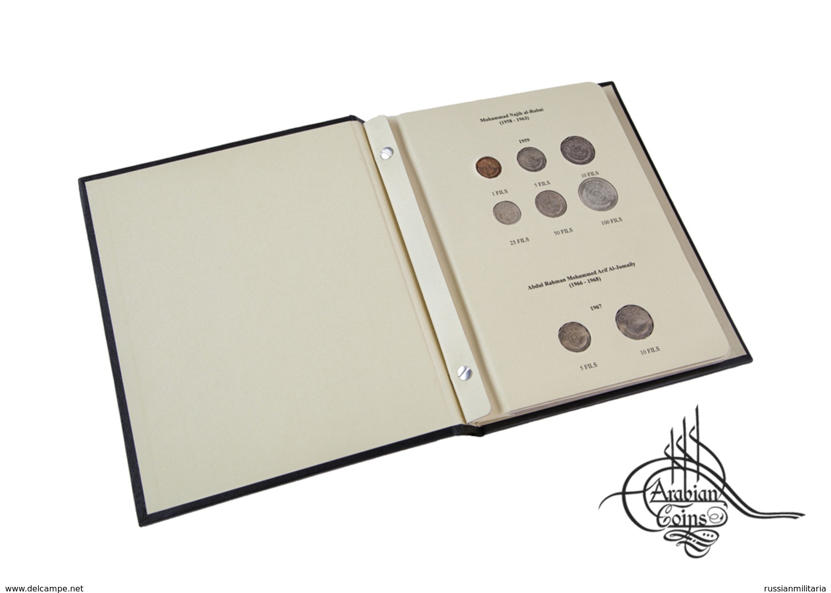 Coin Album For Iraq Republic Circulation Coins 1959-2004 (coins Not Included) - Iraq