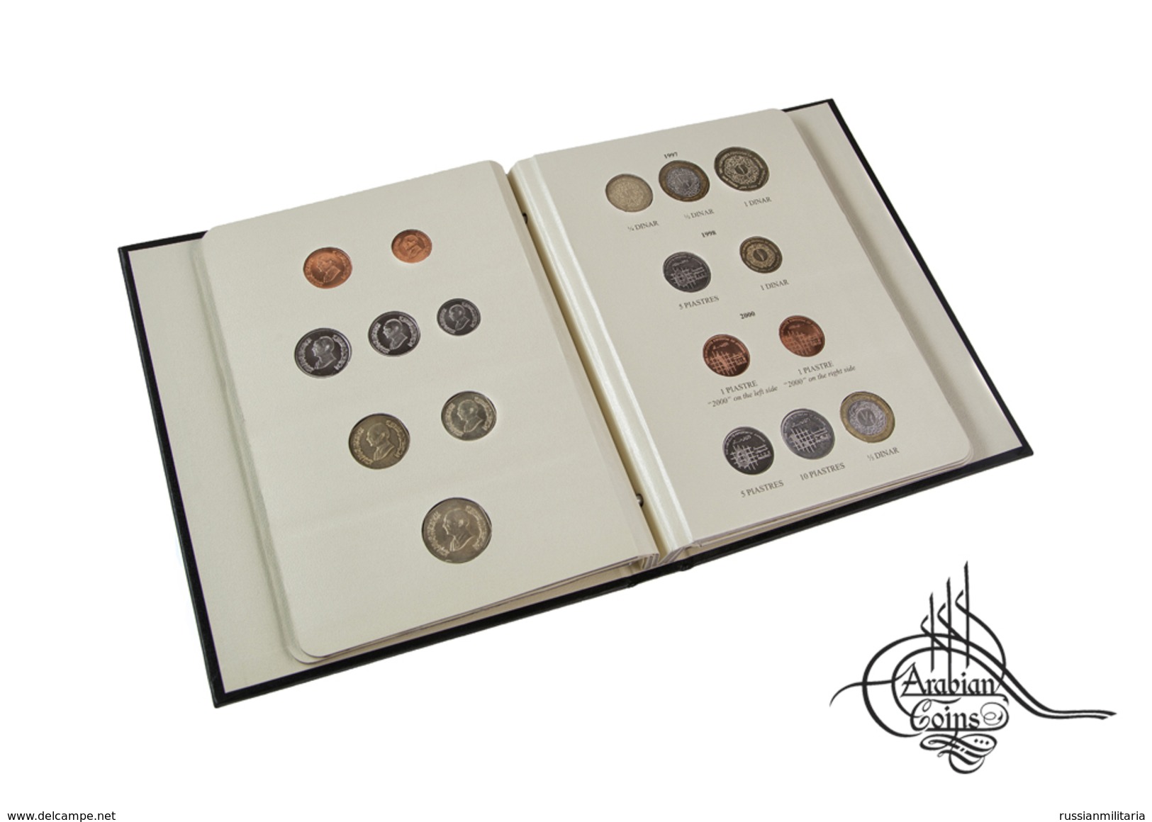 Coin Album For Jordan Coins 1992-2009 (coins Not Included) - Jordanien