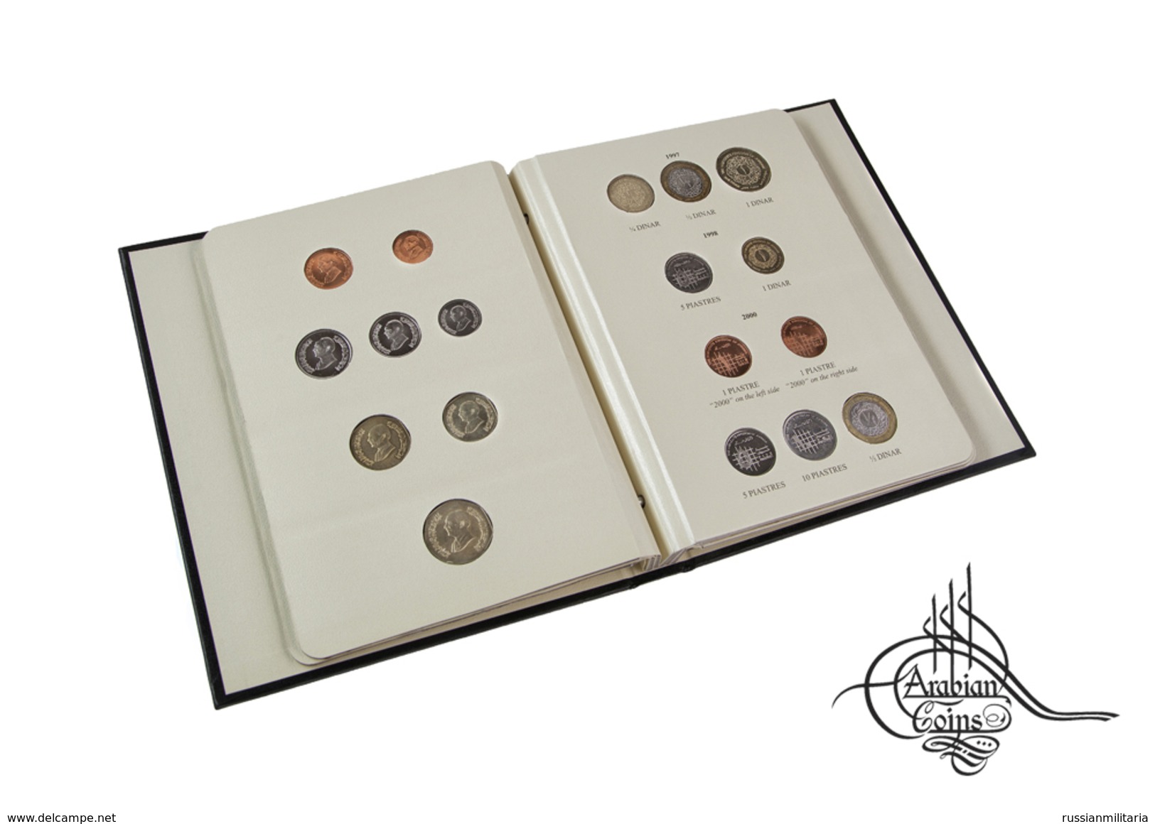 Coin Album For Jordan Coins 1992-2009 (coins Not Included) - Jordanie