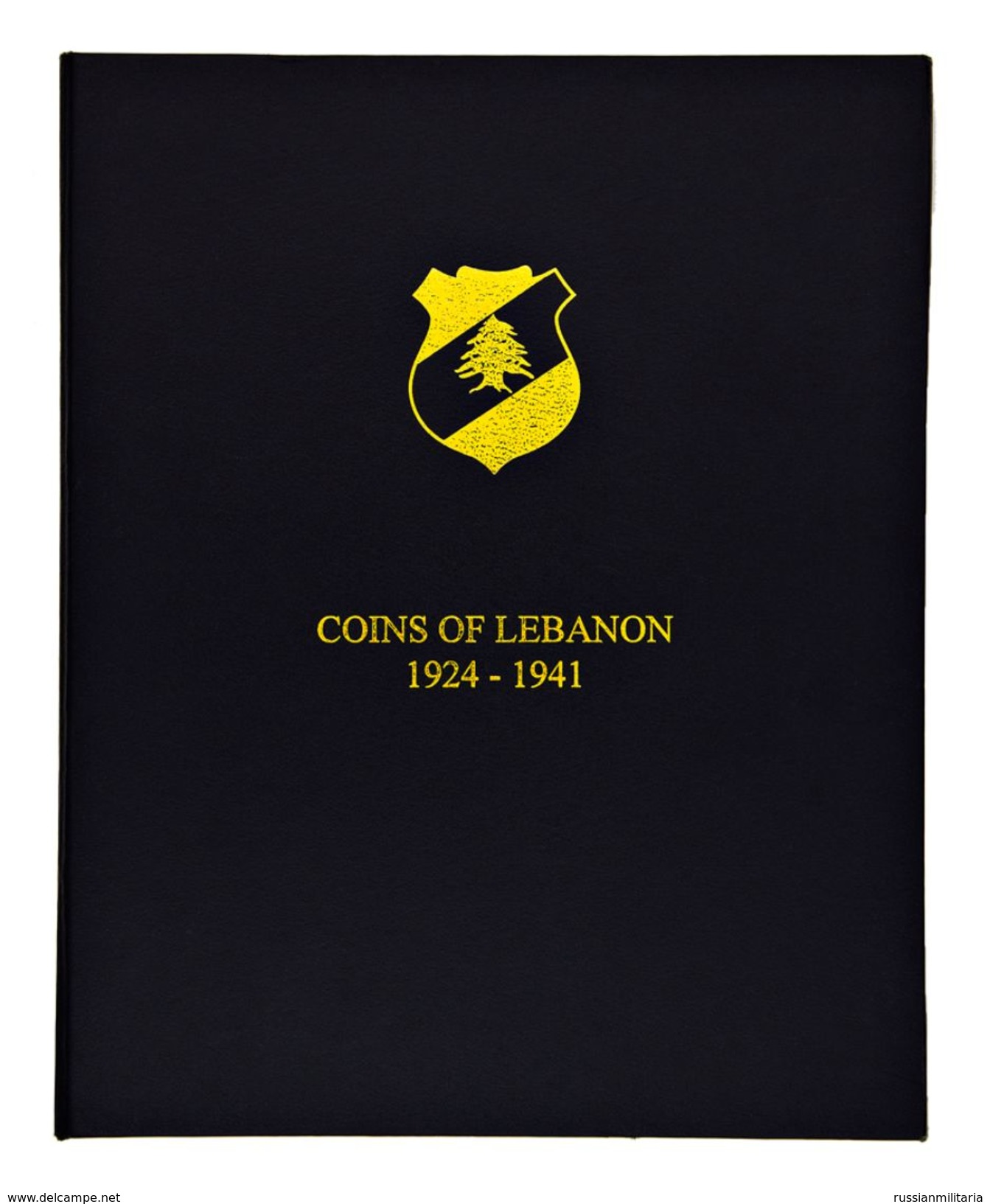 Coin Album For Lebanon Coins 1924-1941 (coins Not Included) - Liban