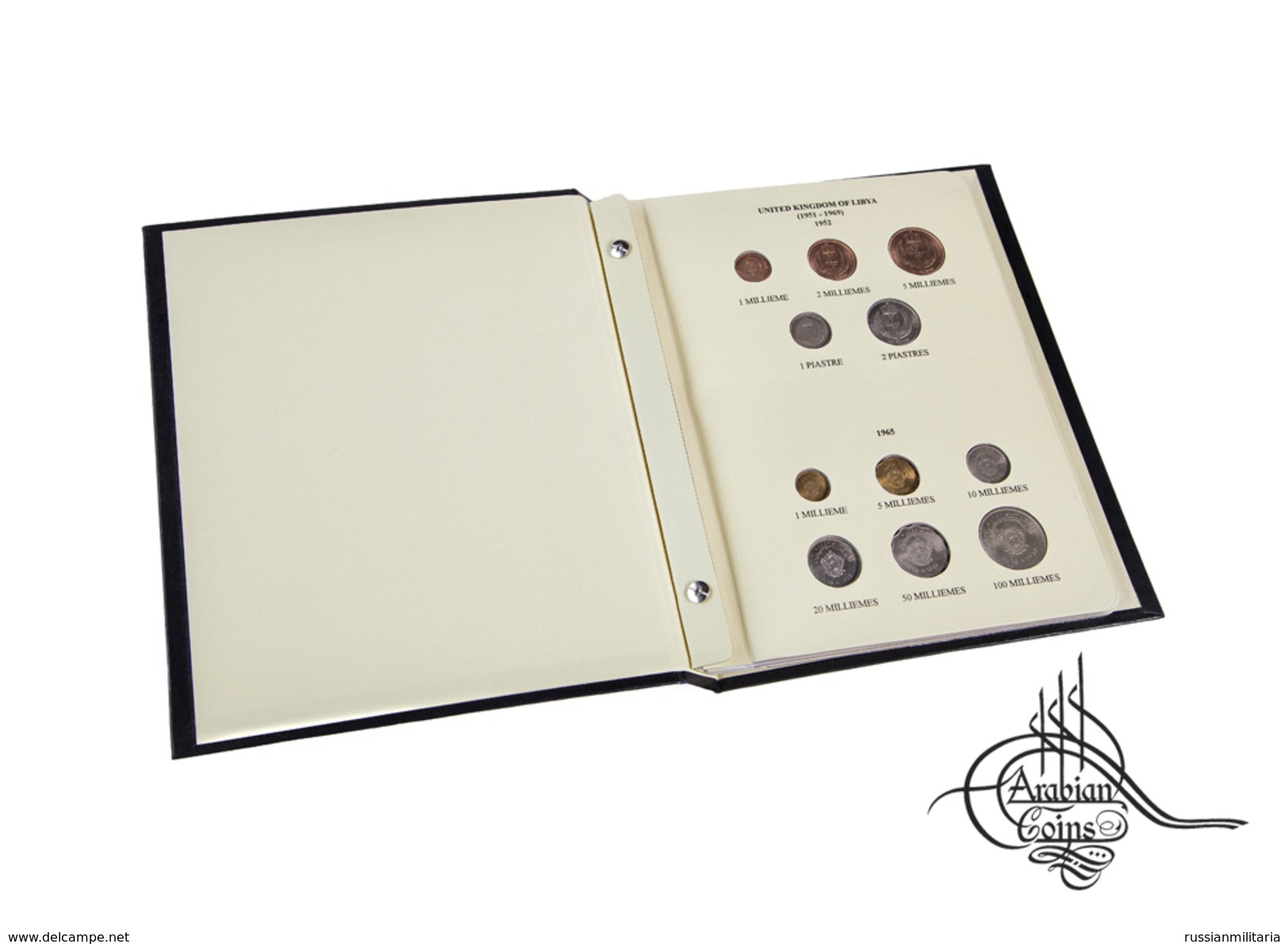 Coin Album For Libya Coins 1952-2014 (coins Not Included) - Libyen