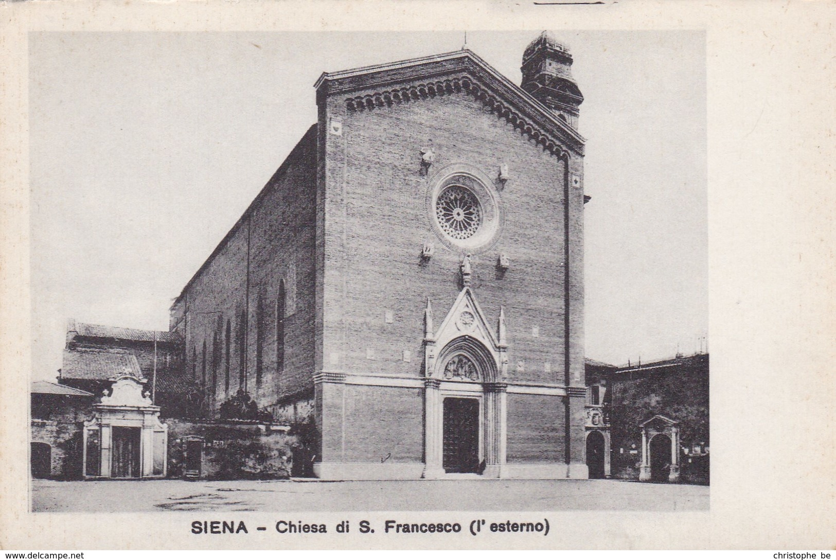 CPA Italie, Siena, Chiesa Di S Francesco (pk40950) - Autres & Non Classés