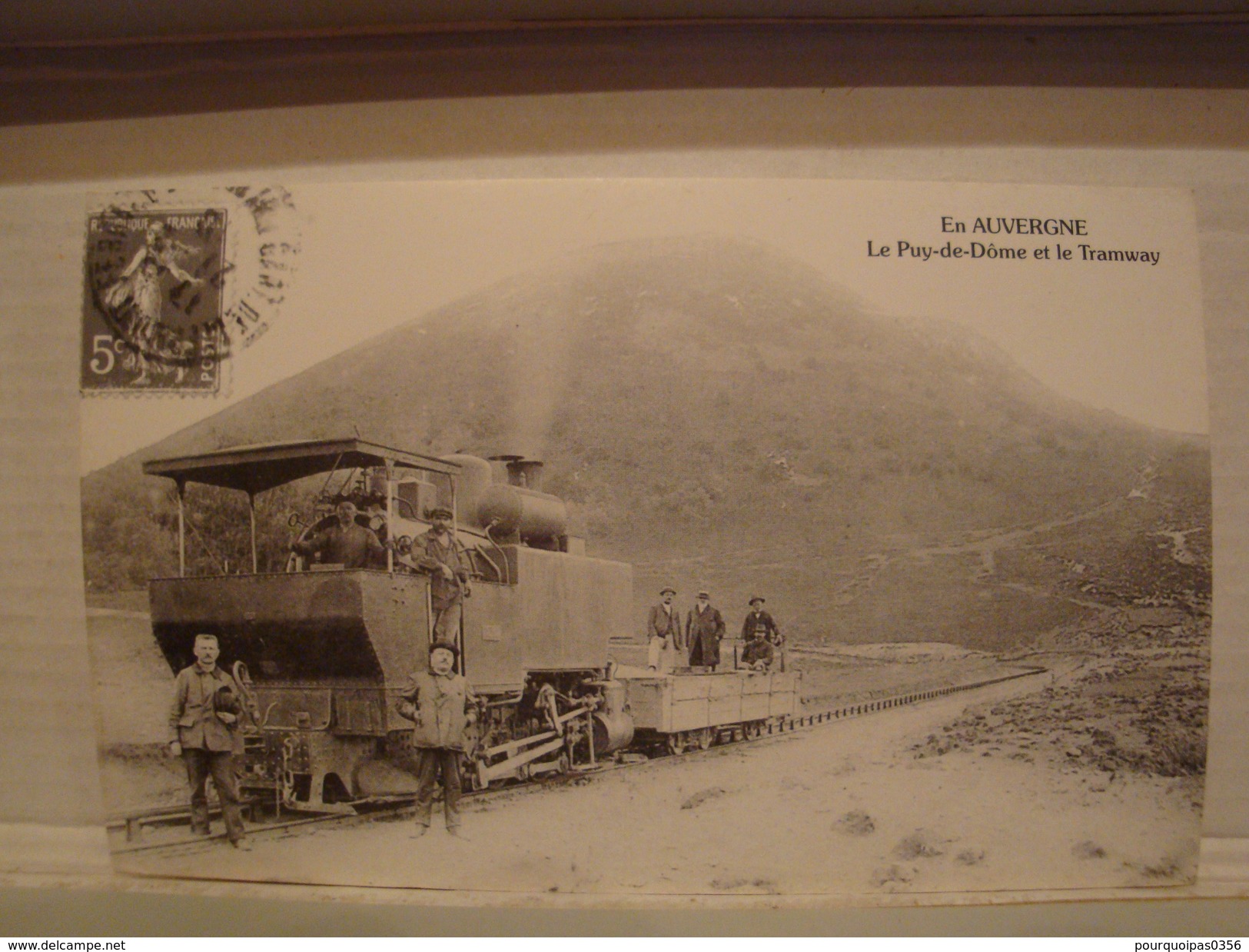 03 15 43 63 ALLIER CANTAL HAUTE LOIRE PUY DE DOME EN AUVERGNE  LE PUY DE DOME ET LE TRAMWAY REPRO - Auvergne