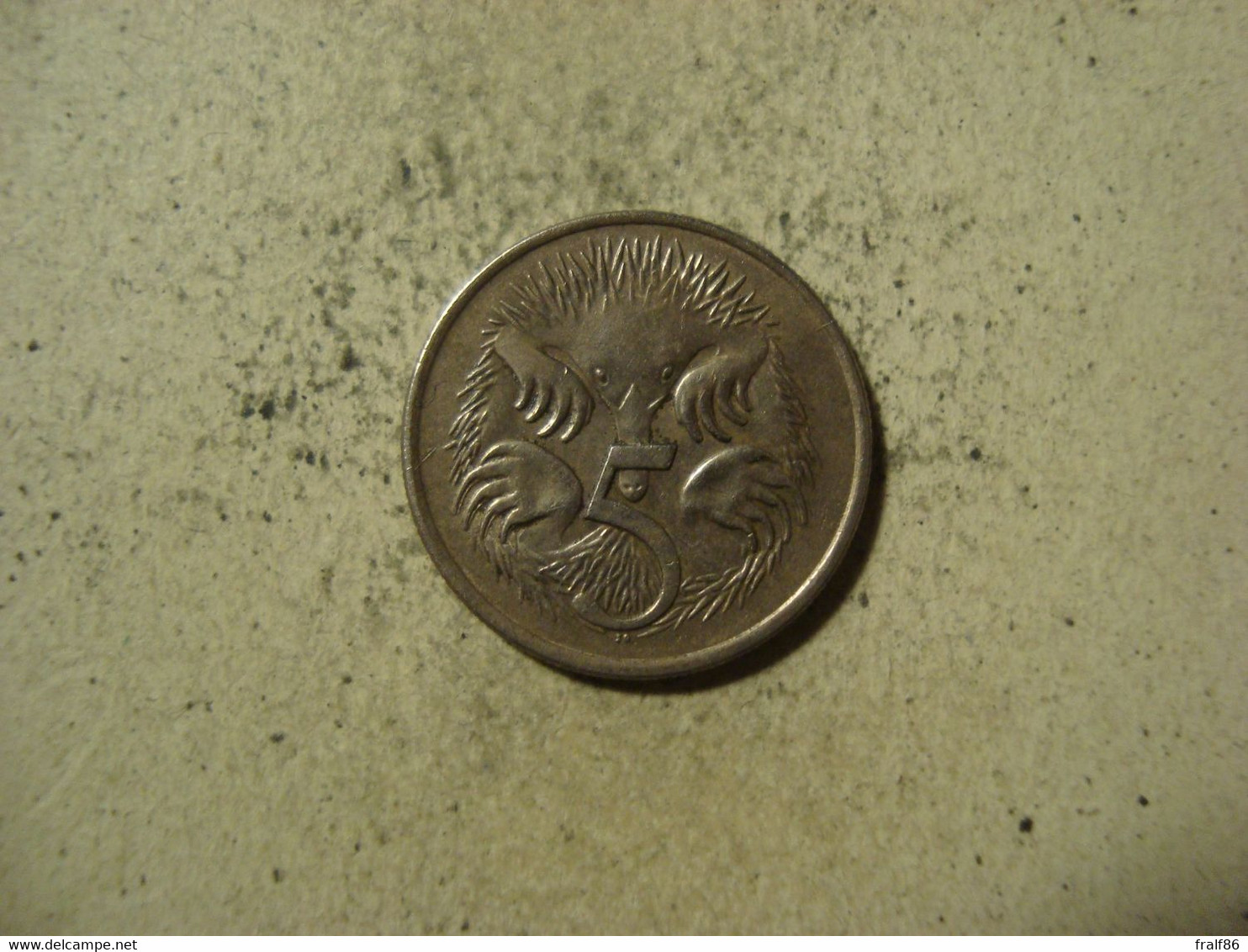 MONNAIE AUSTRALIE 5 CENTS 1980 - 5 Cents