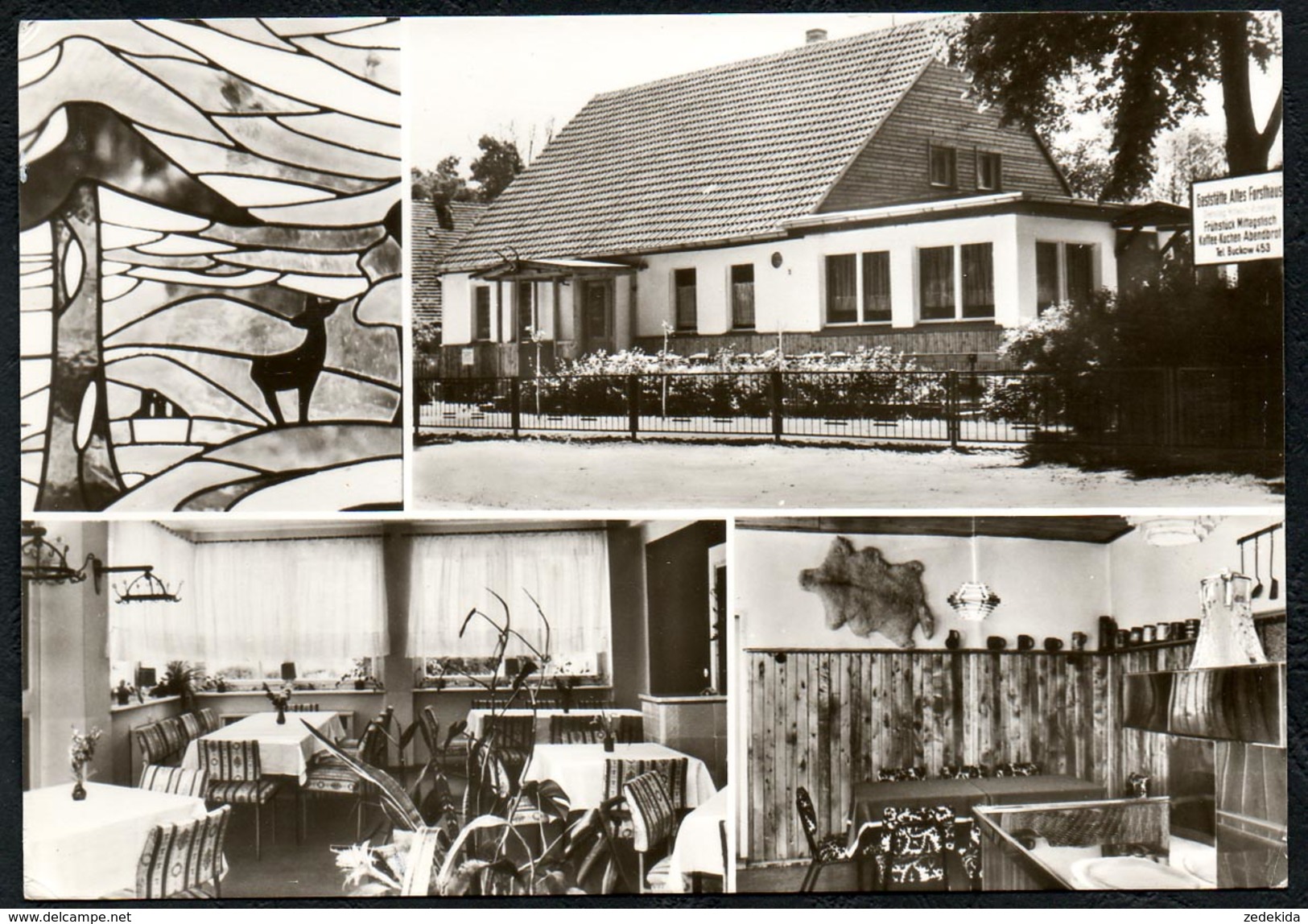 9547 - Waldsieversdorf - Gaststätte Altes Forsthaus - Albert Horn - TOP - Buckow