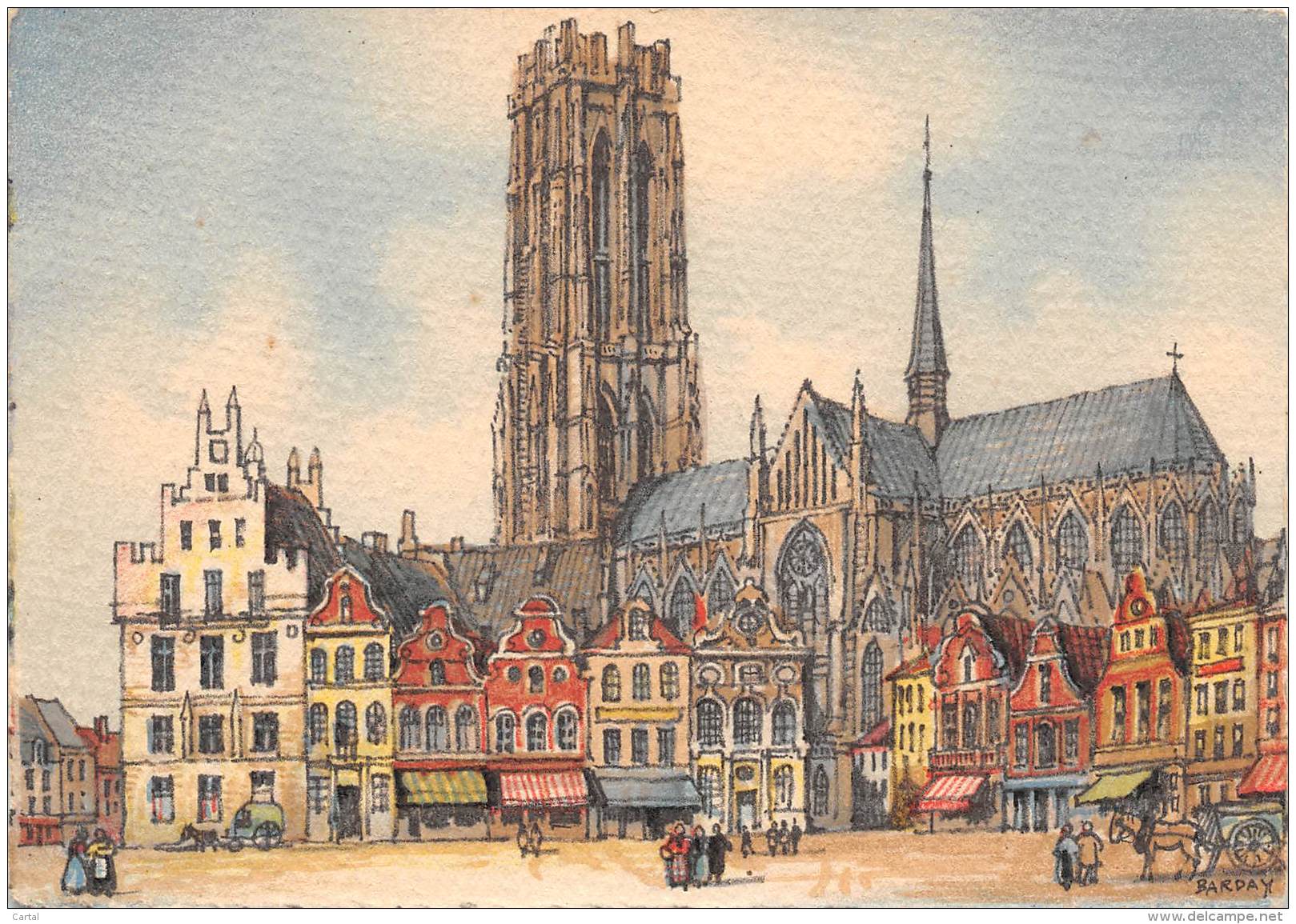 CPM - MECHELEN - Hoofdkerk St-Rombout - Malines