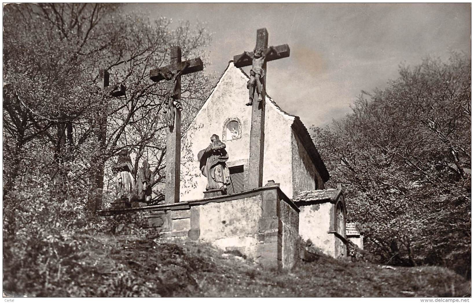 Naturpark Rhôn - Hilders.  Kapelle Battenstein - Rhön