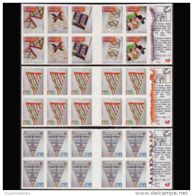 RSA 2010 - Scott# 1456a-8a Beadworks BP Set Of 30 MNH - Unused Stamps