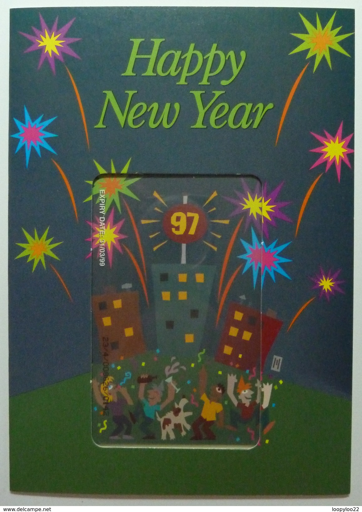 UK - BT - PRO127 - New Year 1997 - Limited Edition In Folder - 1000ex - Mint - BT Private Issues