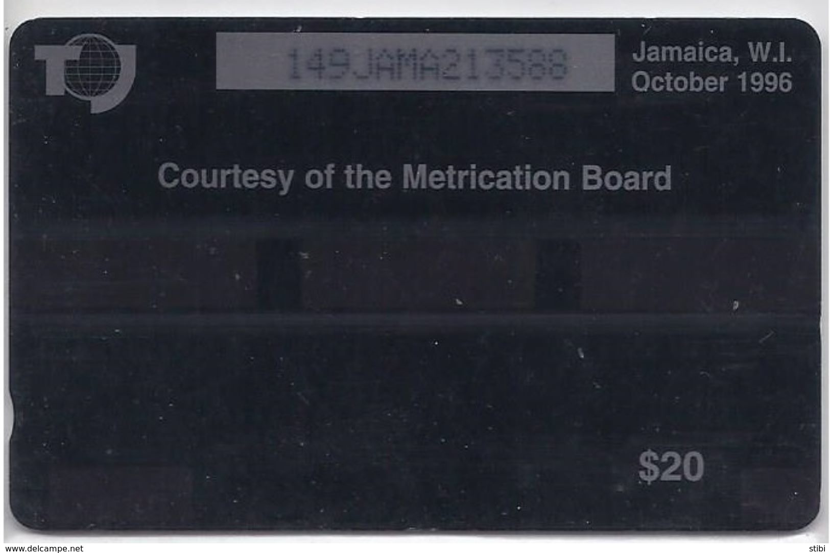 JAMAICA - METRICATION BOARD - 149JAMA - Jamaïque