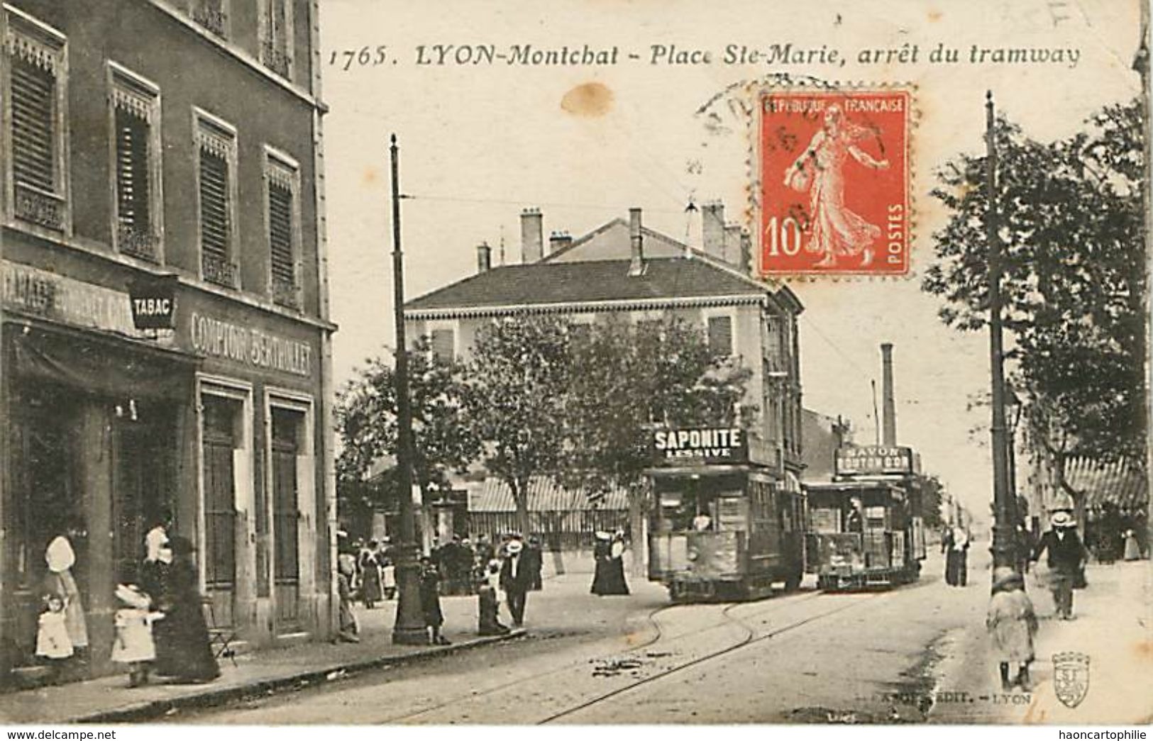 : Lyon : Montchat Place Sainte Marie - Tramway - Lyon 3