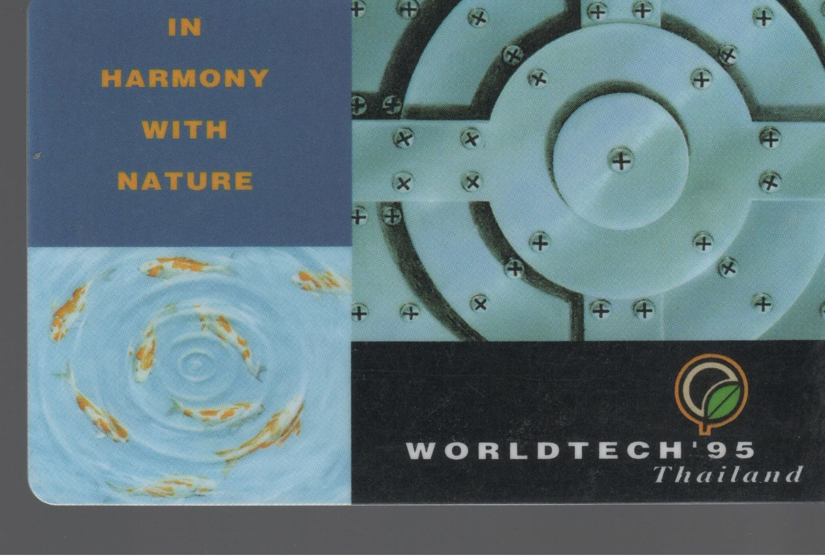 THAILANDE - Worldtech'95 -In Harmony With Nature - Thaïlande